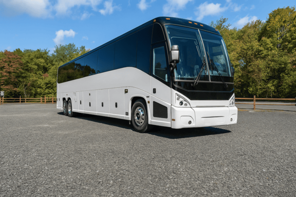 Charter Bus Rental Malden 56 Passenger Charter Bus